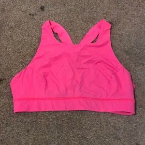 Hot pink size 12 Lululemon sports bra